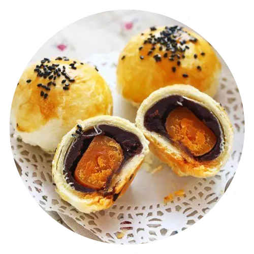 蛋黄酥月饼代工_定制